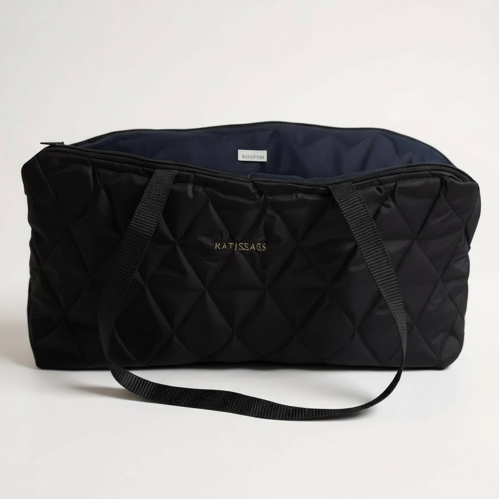 Mid Size Quilted Tote